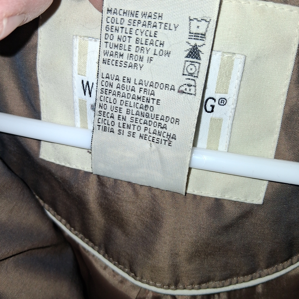 White Stag Beige Quilted Puffer Jacket - Picture 4 of 6